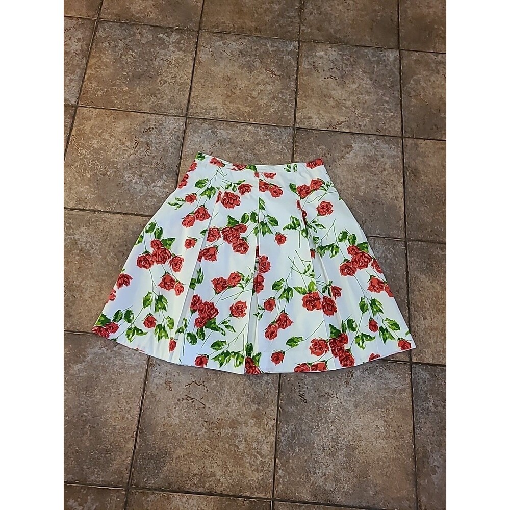 Isaac Mizrahi Live!Special Edition Floral Printed Ball Skirt,floral Reg.10